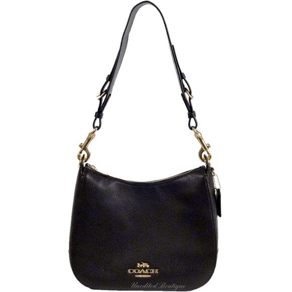 COACH Jes Leather Shoulder Bag Handbag - Picture 5 of 6